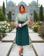 شومیز دامن شمعدونی - Image 11