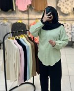 شومیز تک جیب - Image 10